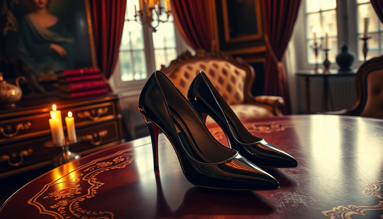 Parisian Boudoir Italian Stiletto Heels Retifism